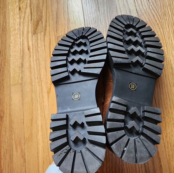 Steve Madden Lando Suede Platform Loafer size 10 - Picture 10 of 12